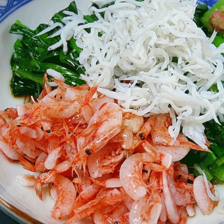 春のひと品 桜えびとしらすポン酢和え レシピ 作り方 By Startrek 楽天レシピ